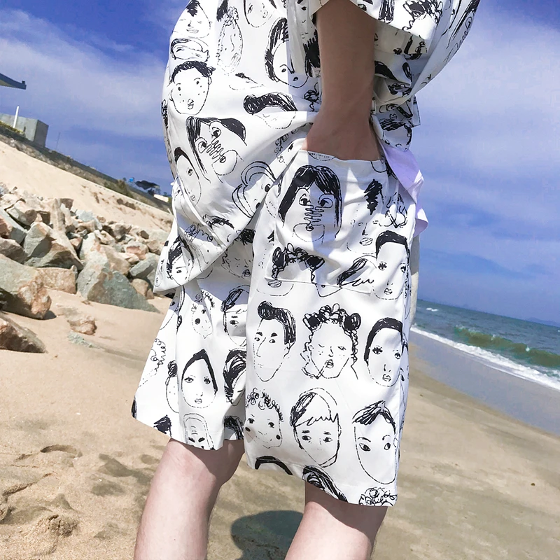 С эластичной резинкой на талии летние пляжные шорты мужские 2018 Повседневное Для