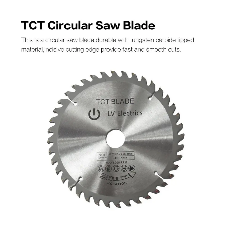 Диск для циркулярной пилы TCT многофункциональное полотно деревообработки 40