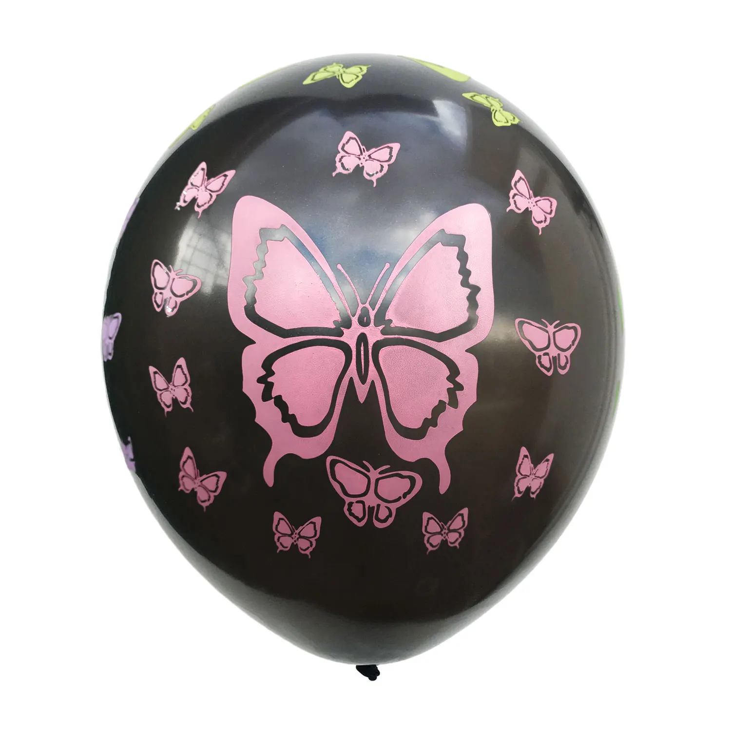 butterfly Amawill 10 шт. цифровой латексный шар на день рождения с цифрой 1, 2, 3, 4, 5, 6, 7, 8, 9 лет, 1, 2 дня рождения, украшение для детской вечеринки 75 - Цвет: butterfly