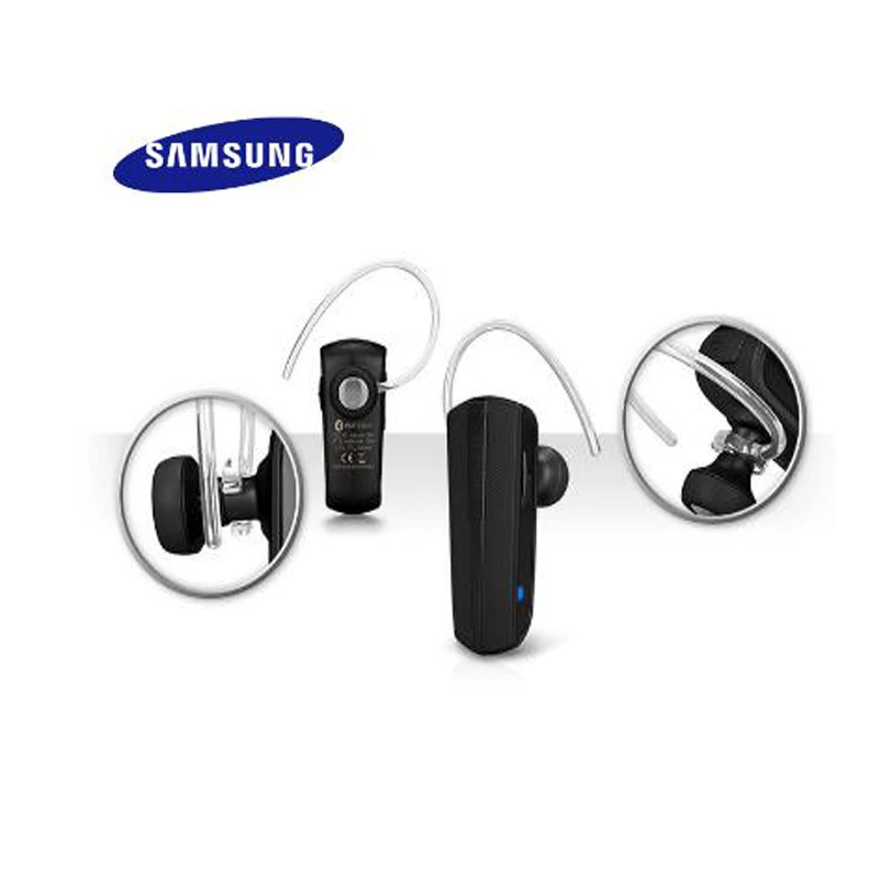 SAMSUNG HM1200 Bluetooth Negócio Fone De Ouvido Bluetooth Sem Fio No Ouvido Fones De Ouvido com Microfone Preto 3.0 Genuíno