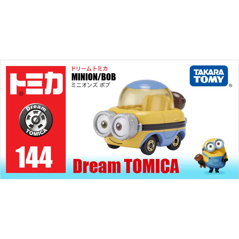 Takara Tomy Dream Tomica Гадкий я Миньон Боб металлическая литая под давлением модель