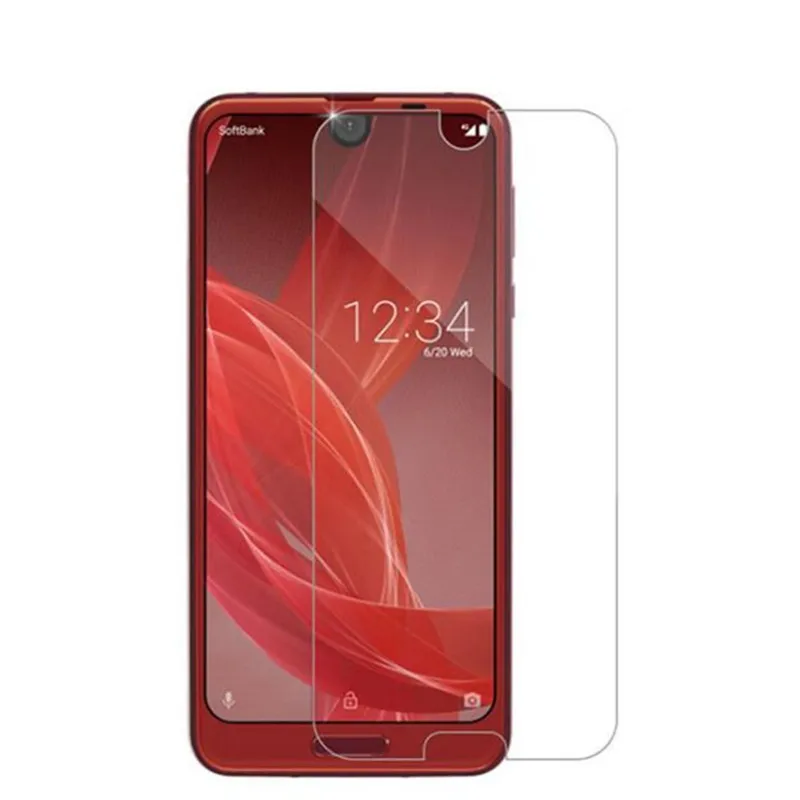 Полное покрытие черного закаленного стекла для Sharp Aquos R2 R2 Compact SH-03K SHV42 Защитная пленка для экрана