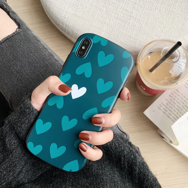 Простой ручной росписью Iphone Exsmax мобильный чехол для телефона Apple 8 plus Arc матовый