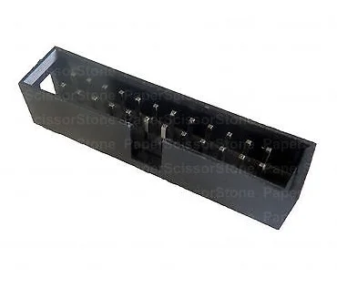10 шт. прямоугольные штыри 2 54 мм 2x12 Pin 24 P|header plate|header pcbsocket 478 motherboard ddr2 |
