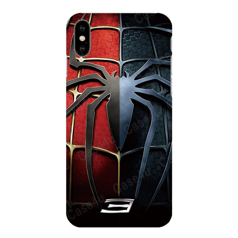 Чехол Marvel Капитан Америка щит супергерой чехол для iPhone XS Max XR X 10 7 8 Plus 6 6s Железный человек паук чехол Аксессуары
