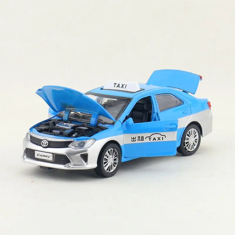 Масштаб 1:32/модель игрушечного автомобиля под давлением/автомобиль TOYOTA Taxi/звук и