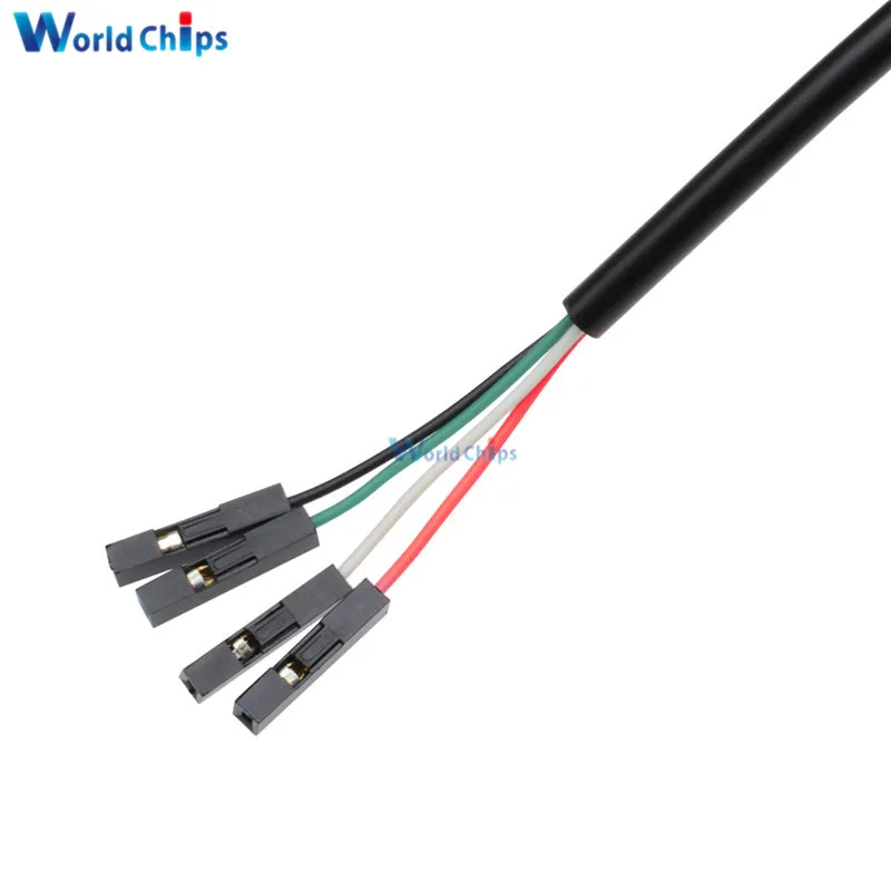 Модуль кабеля PL2303 PL2303HX с USB на UART TTL 4-контактный конвертер RS232 последовательный