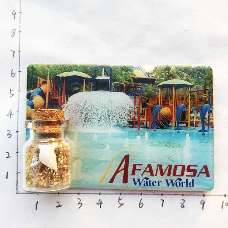 Малайзия Malacca Alfa Mossa водный мир мягкий магнитный Дрифт магнит | Дом и сад