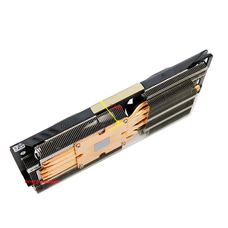 20 шт./лот Компьютер Радиатор VGA Кулер вентилятор для справки GTX660Ti GTX670 GTX680 670 карта
