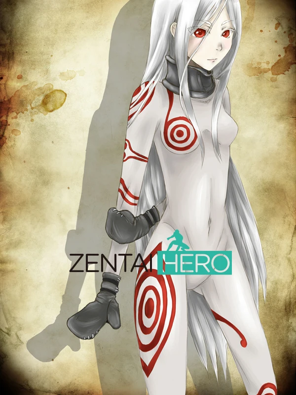 Shiro of Deadman Wonderland белый костюм супергероя из лайкры и спандекса для девушек женщин