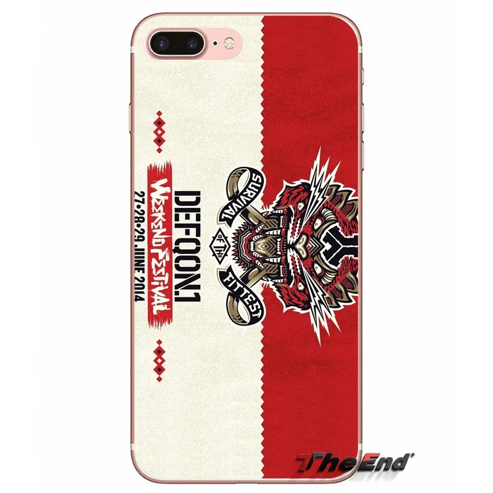 Чехол для Телефона iPhone X 4 4S 5 5S 5C SE 6 6S 7 8 Plus Samsung Galaxy J1 J3 J5 J7 A3 A5 2016 2017 Defqon 1 Weekend Warriors с