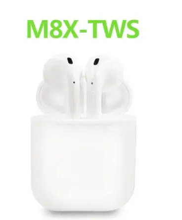 M8X TWS Bluetooth наушники 4 2 беспроводные вкладыши бас стерео с микрофоном для IPhone XS