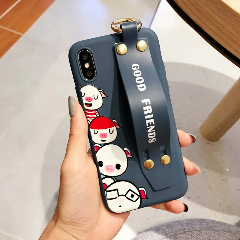 New Fashion Lovely pig spire lamella Soft Silicon Case For iPhone6 6s Plus 7 7Plus 8 8Plus Cover Coque iPhone X XR XS XSMAX |