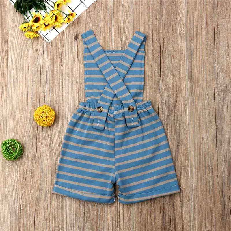 Повседневный Детский комбинезон без рукавов и спинки для маленьких мальчиков