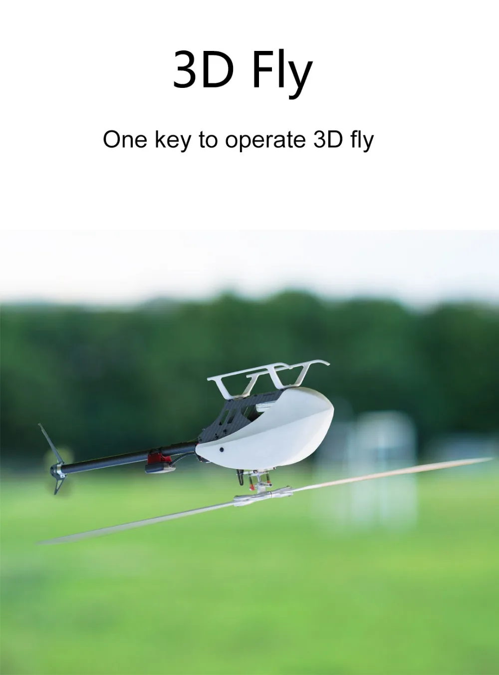 3D RTF 6CH RC умный вертолет FW450 2,4 GHz почти RTF Собранный RC вертолет