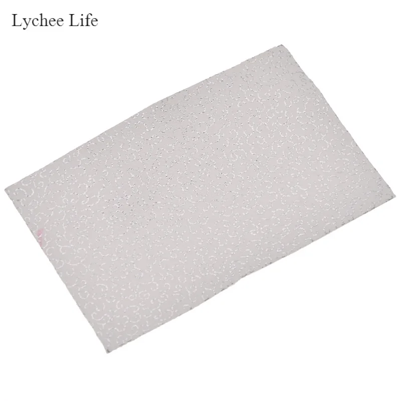 Lychee Life винтажная синтетическая искусственная кожа A4 ткань для украшения одежды