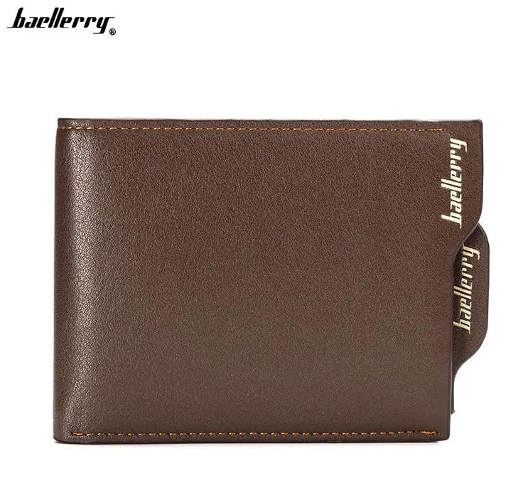 Новый модный брендовый кожаный бумажник мужские кошельки ультратонкий мини