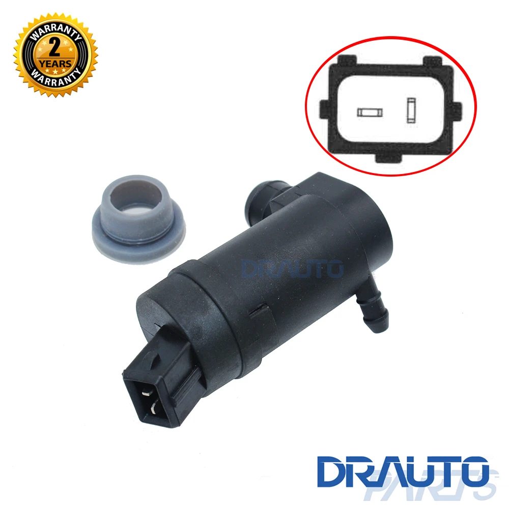 Насос для мойки жидкости ветрового стекла/лобового стекла 1S71 17K624 DB / 1132693 1S7117K624DB