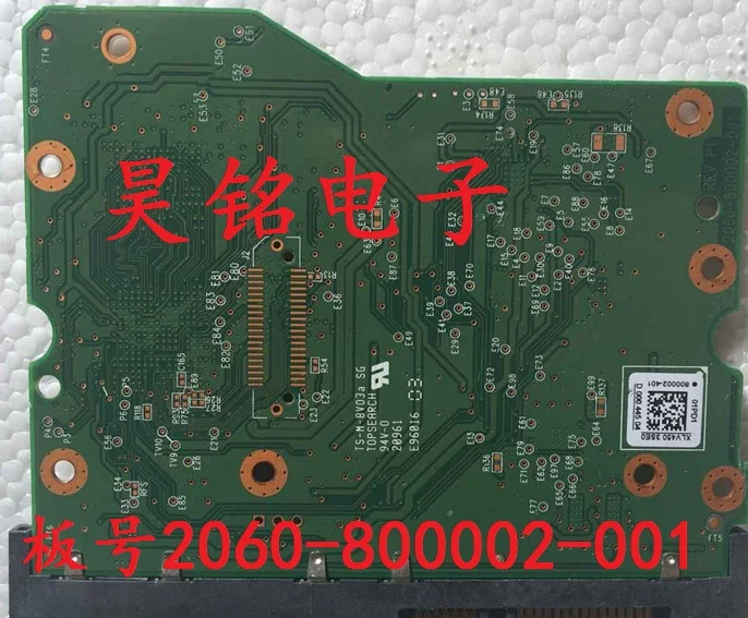 HDD PCB Логическая плата печатная 2060 800002 001 для WD 3 5 SATA жесткого диска восстановления
