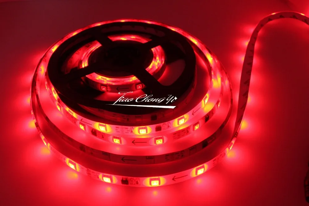 5 м WS2811 5050 лошадь гонки RGB полный цвет 150LED полоса IP65 + 5A 12 в ЕС/США