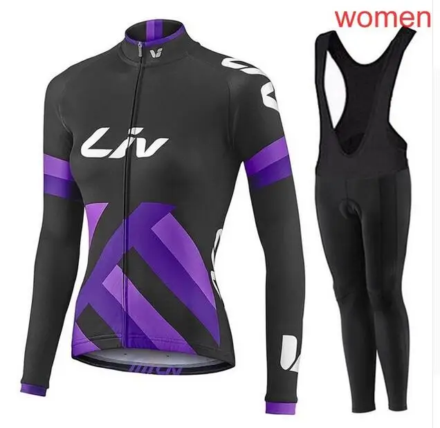2018 Liv женские майки с длинным рукавом для велоспорта MTB велосипедные колготки
