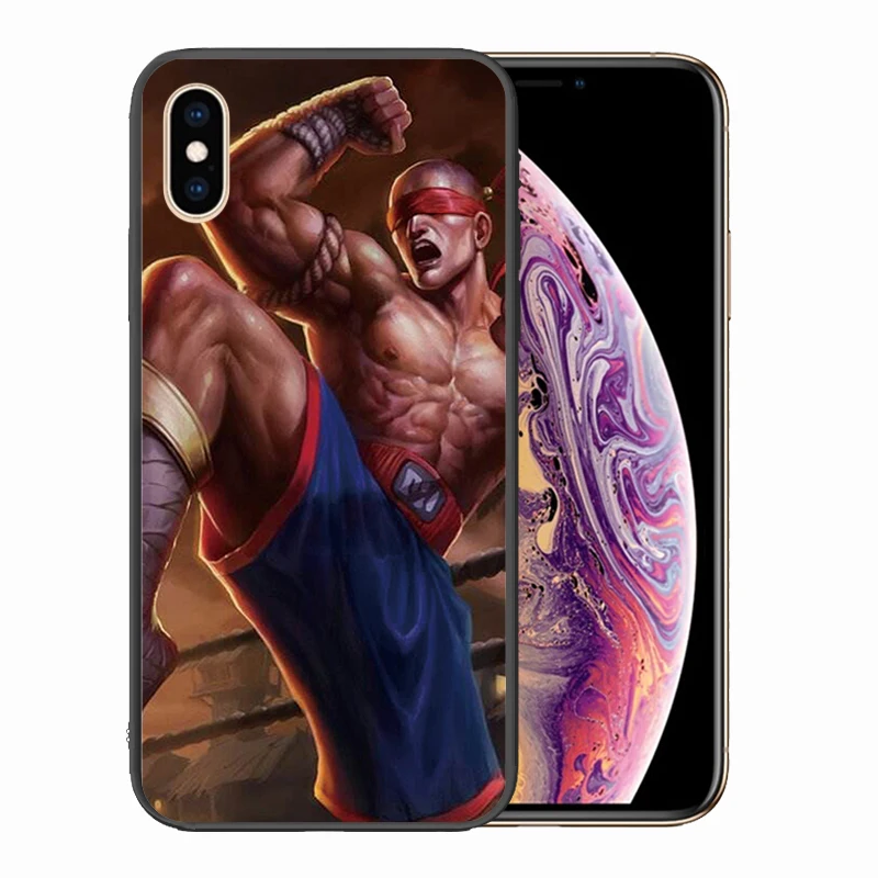 Тонкий Силиконовый ТПУ Мягкие чехол для телефона черный силиконовый iPhone XS