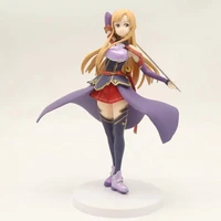 sword art online ordinal scale sao will return asuna painted pvc action figures collection model toys doll 20cm