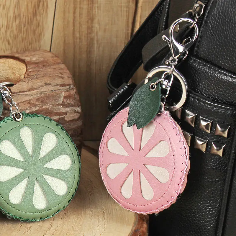 2017 New Arrival mini doughnut bag charm donut key Chain Key rings gift for children girls ghost emoji pendant RD02 | Украшения и