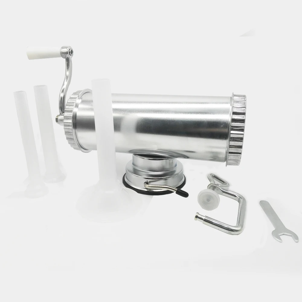 3lbs/1.35L дропшиппинг ручная работа колбаса мясо Stuffer домашнее руководство