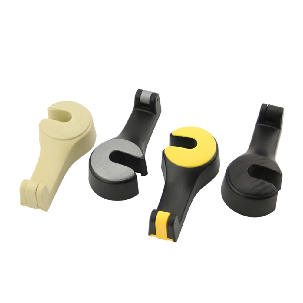 Универсальный автомобильный крючок на спинку сиденья сумка вешалка держатель