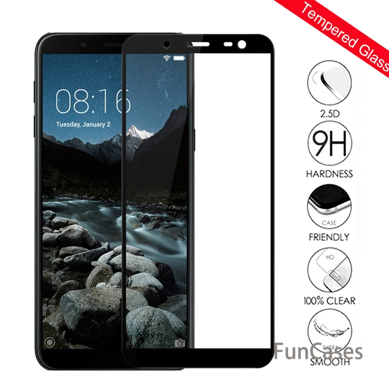 Крышка для samsung Galaxy J6 плюс 2018 чехол закаленное Стекло J4 Plus A8 A7 J8 A750 7 J 6 4