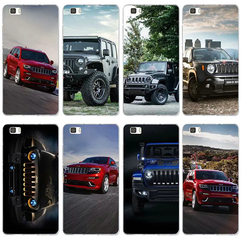 Jeep внедорожник Wrangler Rubicon мягкие силиконовые чехлы для телефона huawei P8 P9 P10 P20 Lite Smart