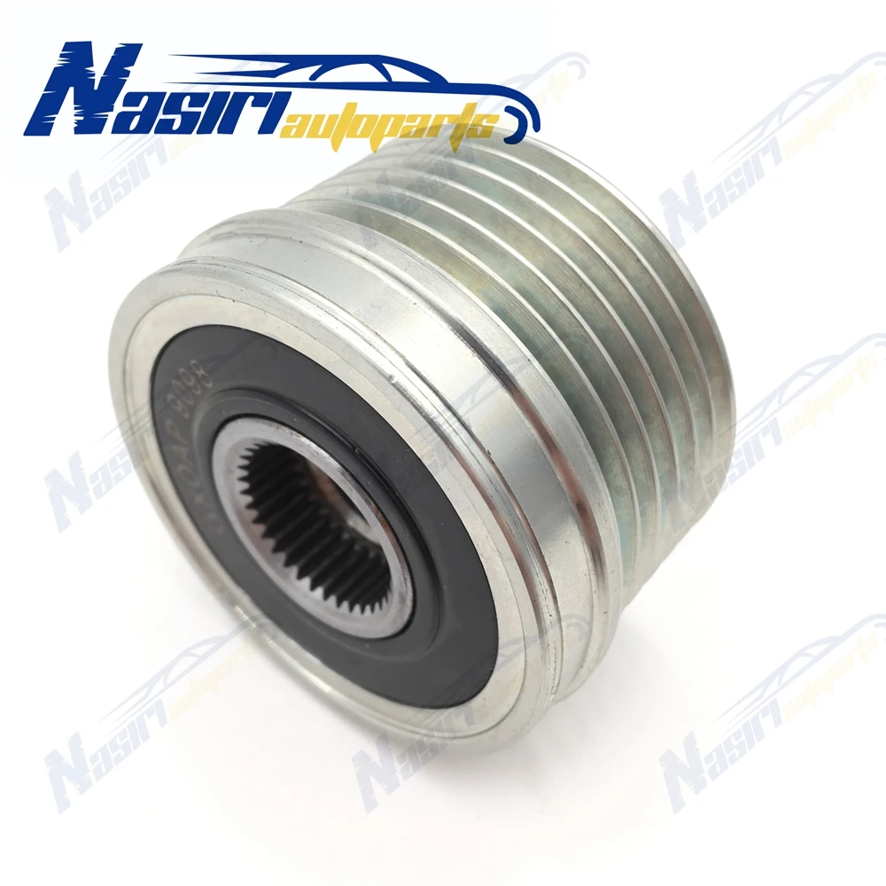 Шкив генератора для Ford Mondeo 1 8 2 0 16 В Petrol 2000 2007 535007410 57101 F 556615|pulley alternator|pulley 8pulley |