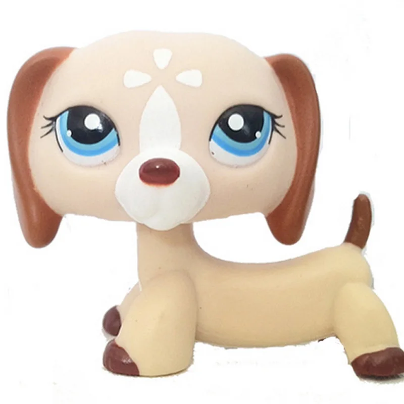 1491 Пет шоп стоячки lps pet shop лпс игрушки редкие кошечку стоячки собаки колли такса рождения Новому Году Подарок pet shop short hair cat original gift toys old rare stanchion dog collie dachshund - Цвет: 1491