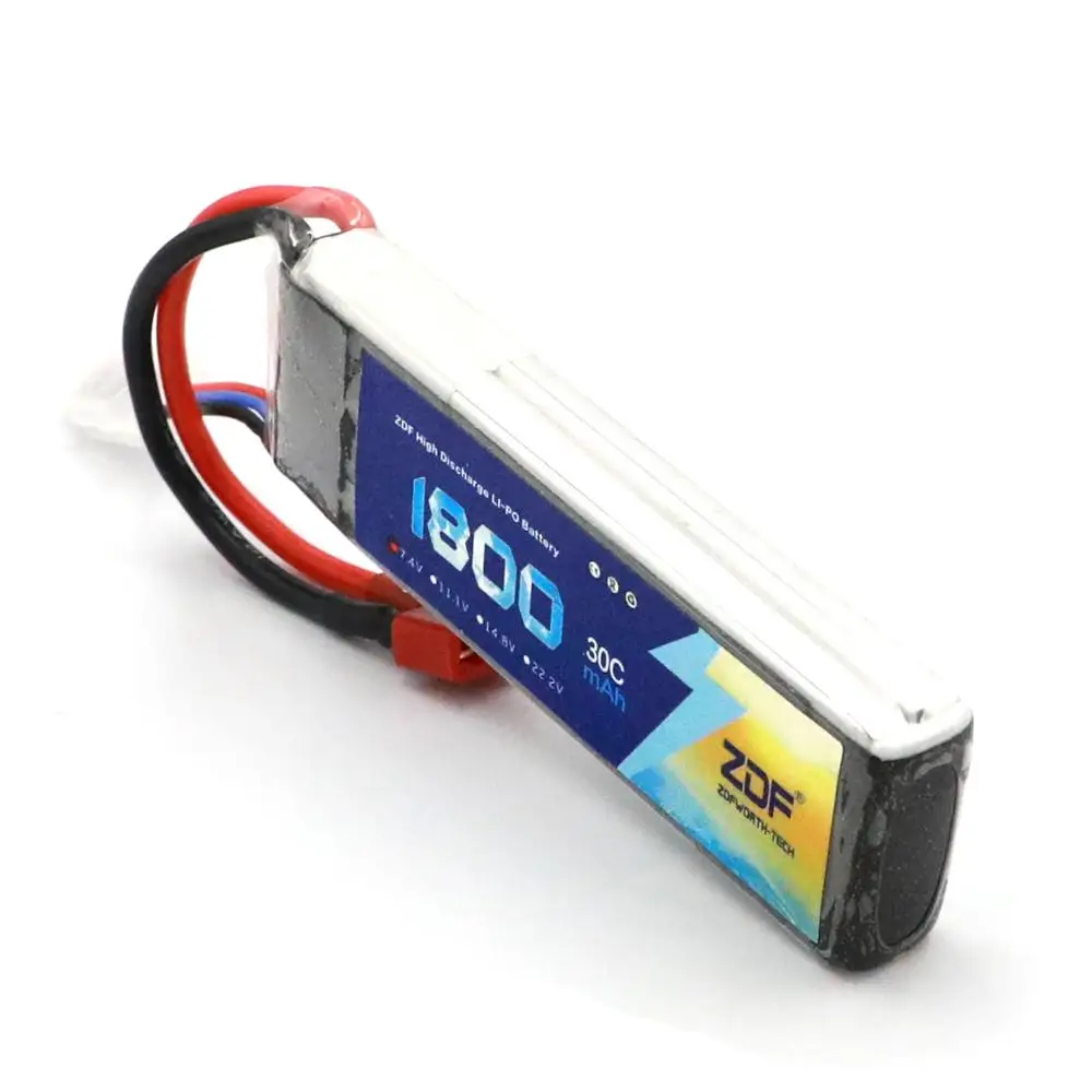 Новое поступление Батарея вертолета 2S 7 4 V 1800mah 30C 60C RC Lipo для самолета автомобиля