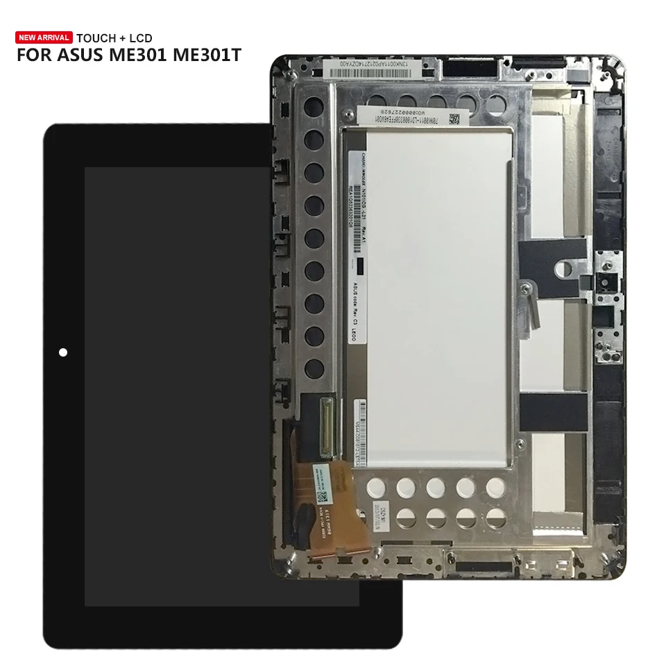 ЖК дисплей с сенсорным экраном в сборе для Asus MeMo Pad Smart 10 ME301 ME301T 5280N замена