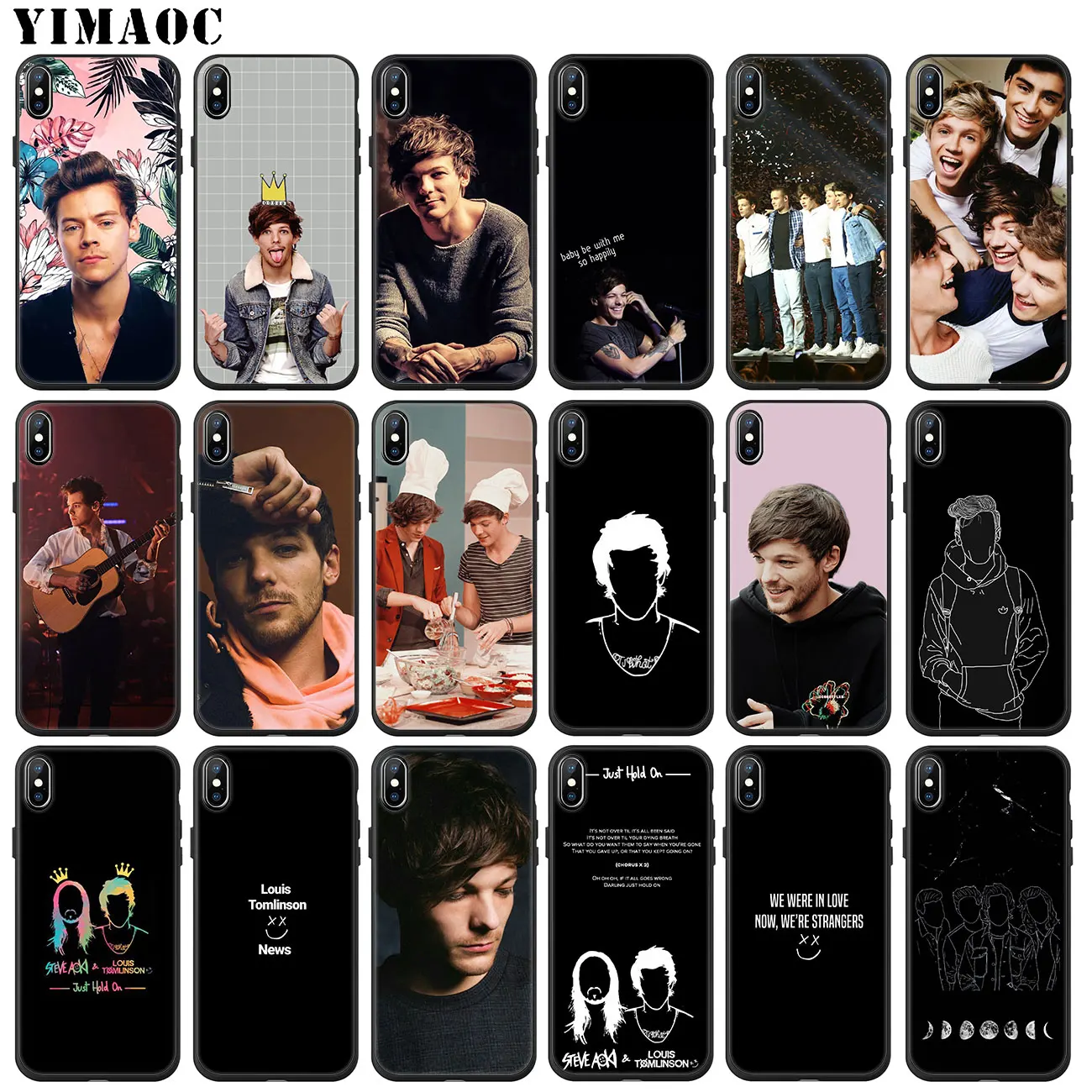 Мягкий силиконовый чехол YIMAOC One Direction Louis Tomlinson для iPhone 11 Pro XS Max XR X 6 6S 7 8 Plus 5 5S SE 10