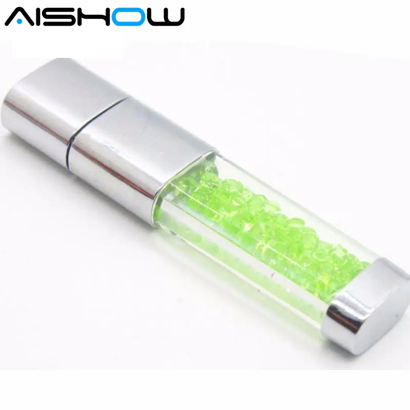 Модный хрустальный USB флеш-накопитель 2 0 в подарок на заказ 10 цветов USB-ключ 32 ГБ 16 8