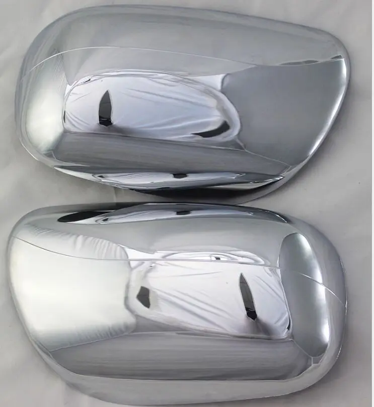 Хромированная зеркальная Крышка для Toyota Corolla 2001-2004 ABS с боковыми огнями зеркальные крышки для Toyota Corolla 2002 2003 2 шт - Цвет: Chrome Without LED