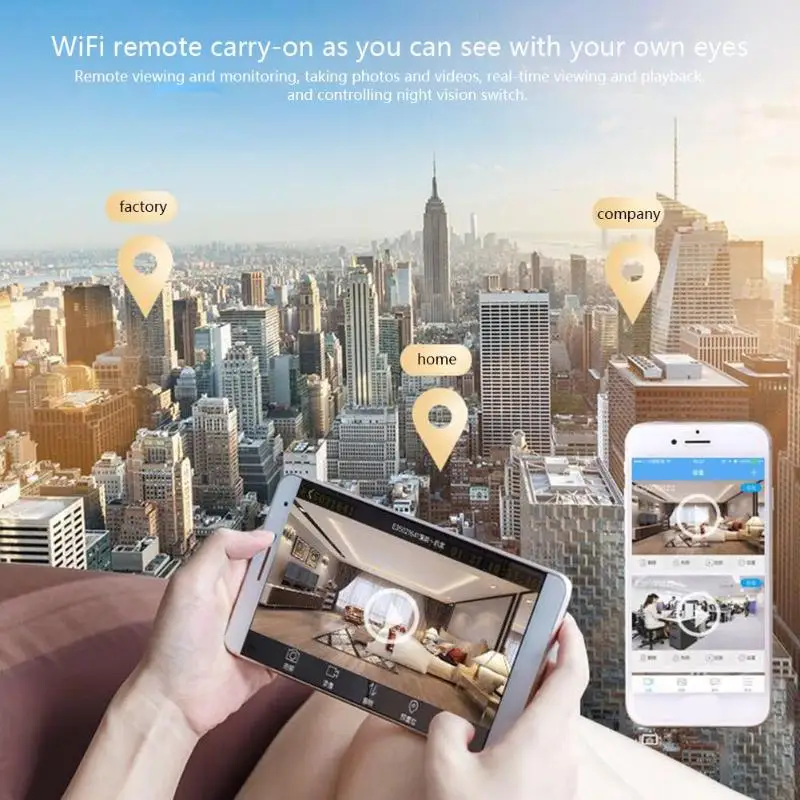 A9 мини DV wifi камера 1080P Магнитная камера ночного видения с функцией обнаружения движения Поддержка бесплатной передачи данных для iOS, android, веб 3D шума