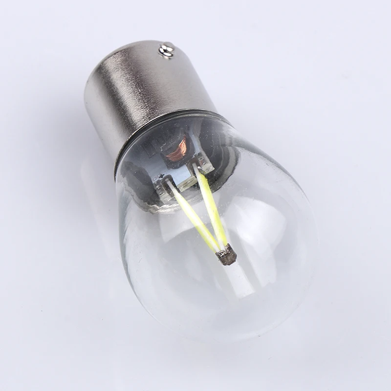 2 шт. 1156 BA15S Led P21w LED 1157 лампы BAY15D свет COB Автомобильные огни DRL 5 Вт 12 в 6000 К Белый