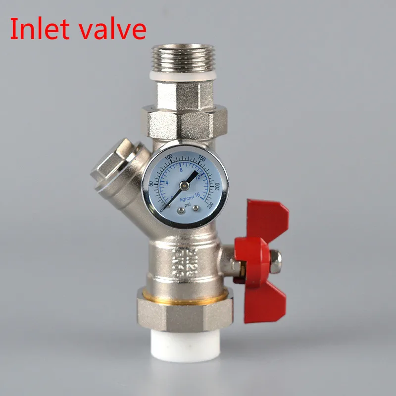Латунный шаровой кран с фильтром для воды нагревательный клапан DN25|ball valve|brass ball