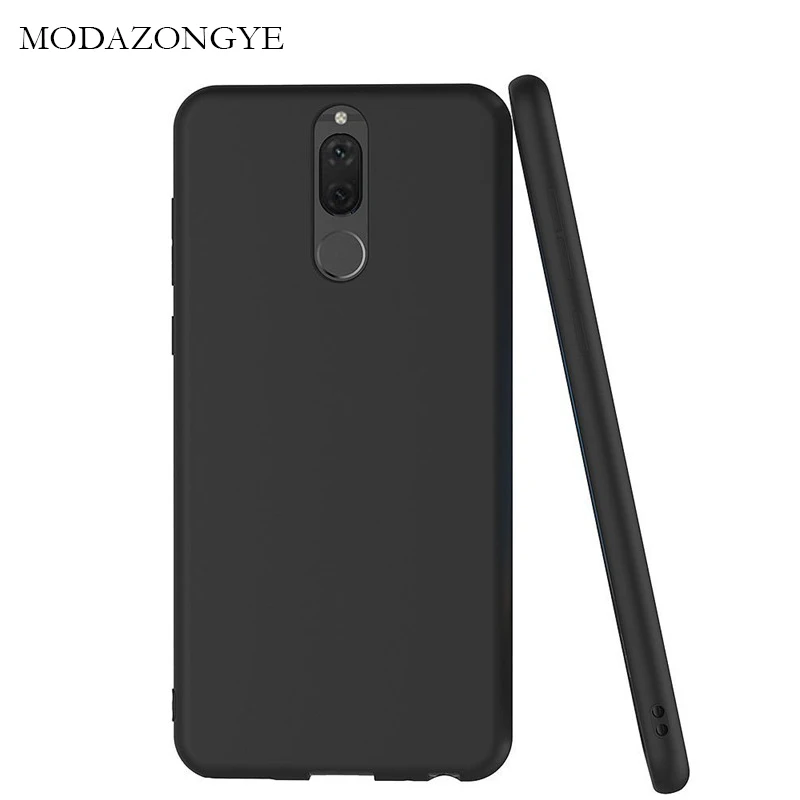 Чехол для Huawei nova 2i чехол Мягкая силиконовая задняя крышка телефона 2 i RNE-L21 черный |