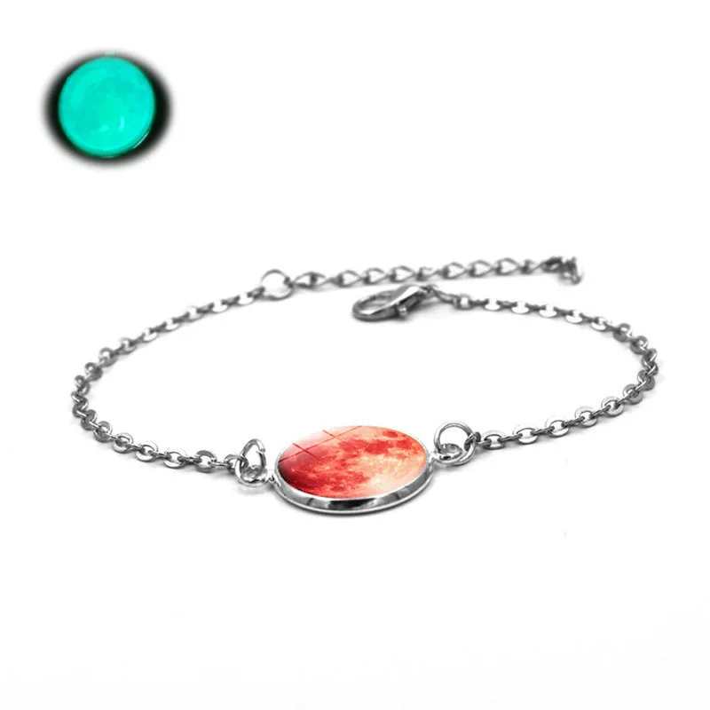 Светящийся в темноте Хрустальный Браслет ювелирное изделие светящаяся звезда