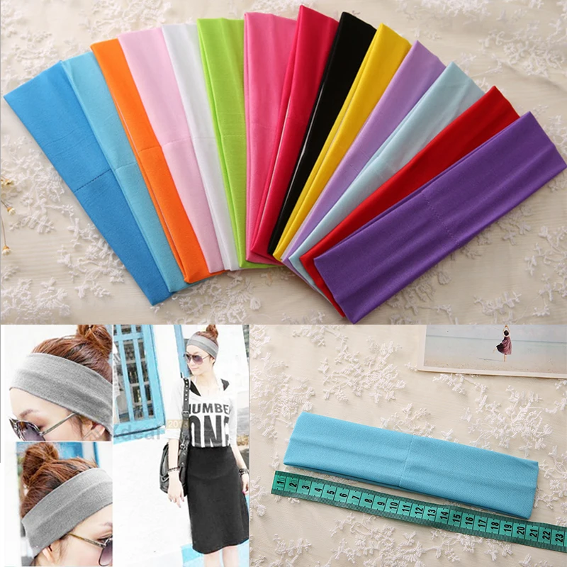 Лидер продаж 2 шт./компл. удобная разноцветная Женская повязка на голову тюрбан
