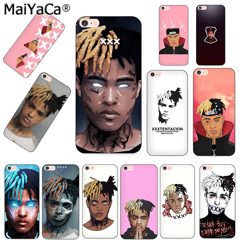 MaiYaCa Xxxtentacion Модный Дизайн чехол для задней панели мобильного телефона iPhone 8 7 6 6S Plus
