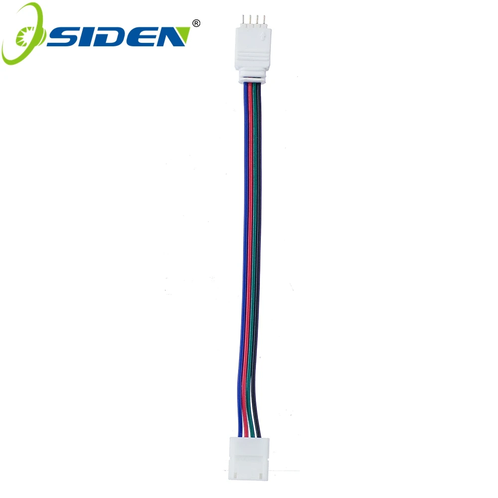 OSIDEN BX4P 10 мм без пайки удлинитель 4Pin светодиодные ленты разъемы RGB для 5050 ленты|rgb