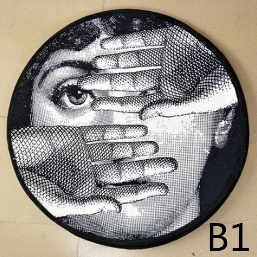 Высокое качество Fornasetti ковры круглые ковры Гостиная коврик для Спальня Классическая Леди Коврик для йоги Tapete пункт сала - Цвет: A