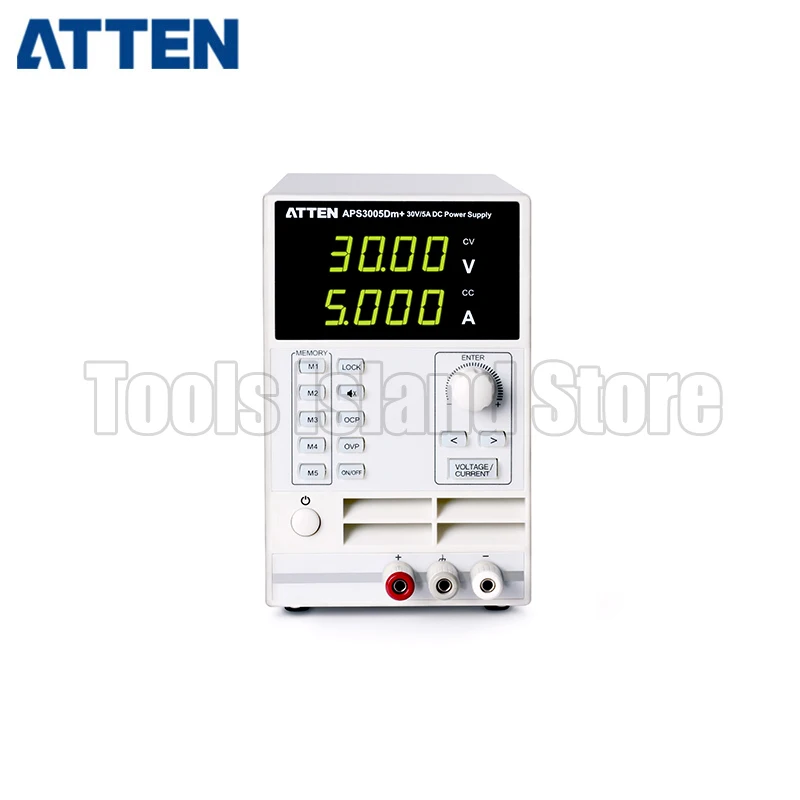 Одноканальный источник питания постоянного тока ATTEN APS3005Dm + 220 В с регулируемым