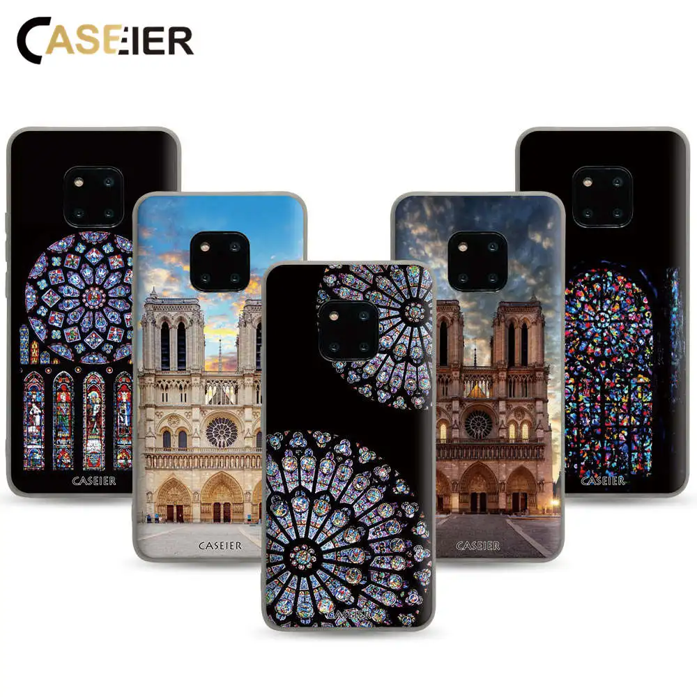CASEIER Notre Dame de Paris чехол для телефона Huawei P30 P20 Pro Mate 20 10 Lite матовый P Smart Honor Чехол |